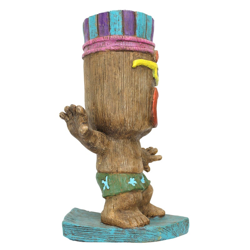 Design Toscano Kahuna Tiki Surfer Dude Statue - Image 4